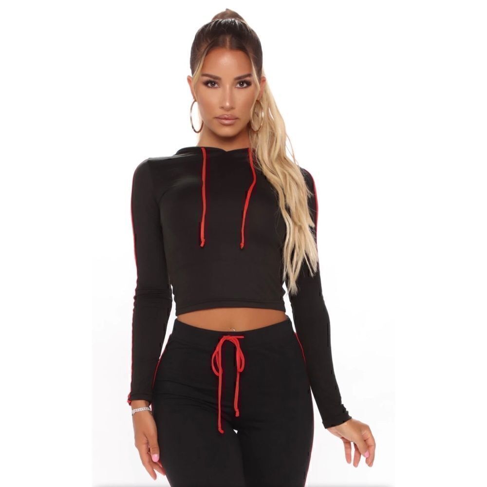 NWT Fashion Nova Tennis Courts III Hoodie, Size XL